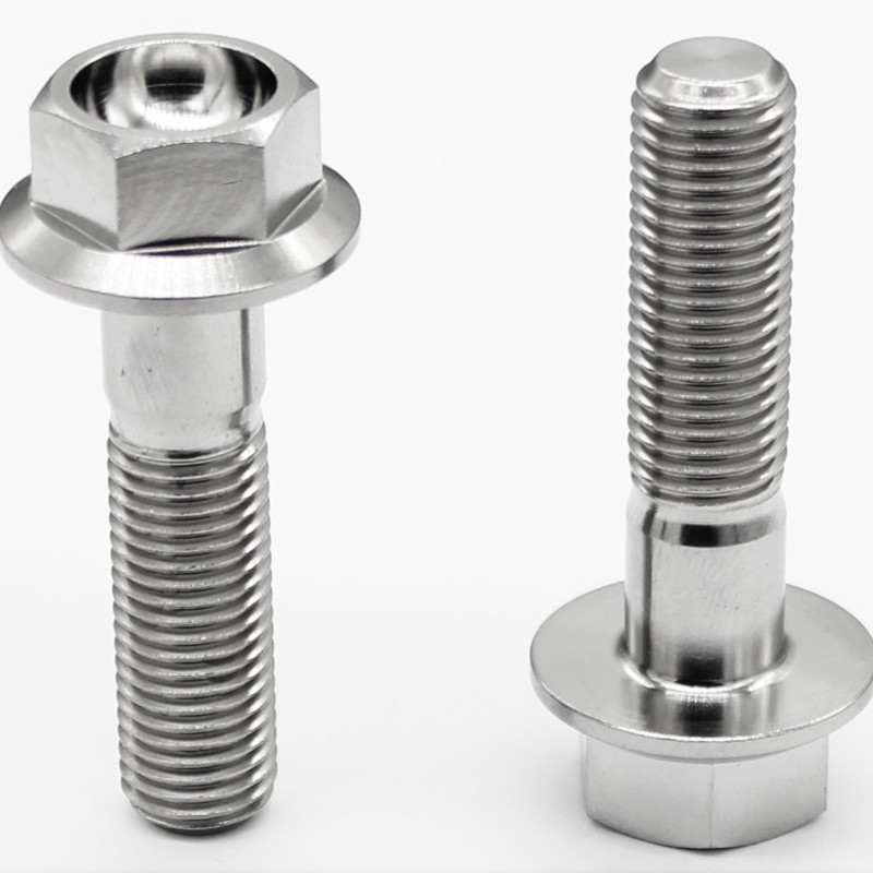 DIN 6921 Titanium hexagon flange screws